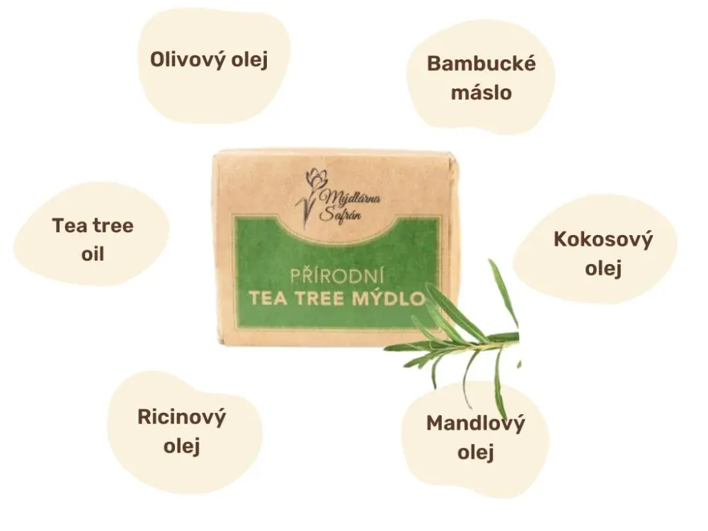 Přírodní Tea Tree mýdlo