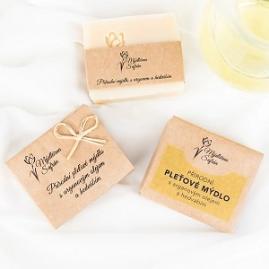 Přírodní pleťové mýdlo s arganovým olejem a hedvábím