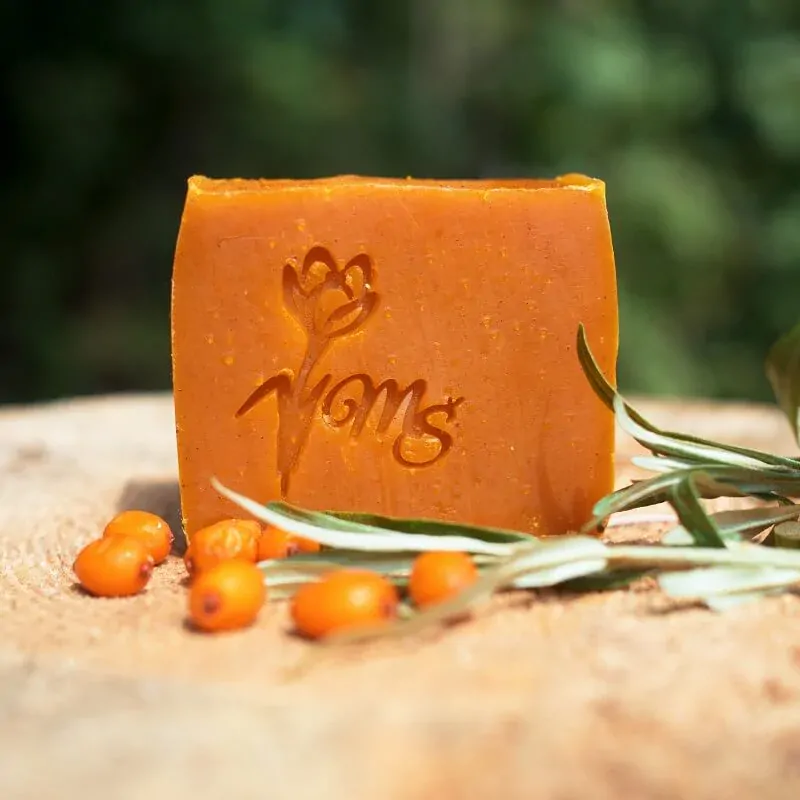 Přírodní mýdlo s rakytníkovým olejem