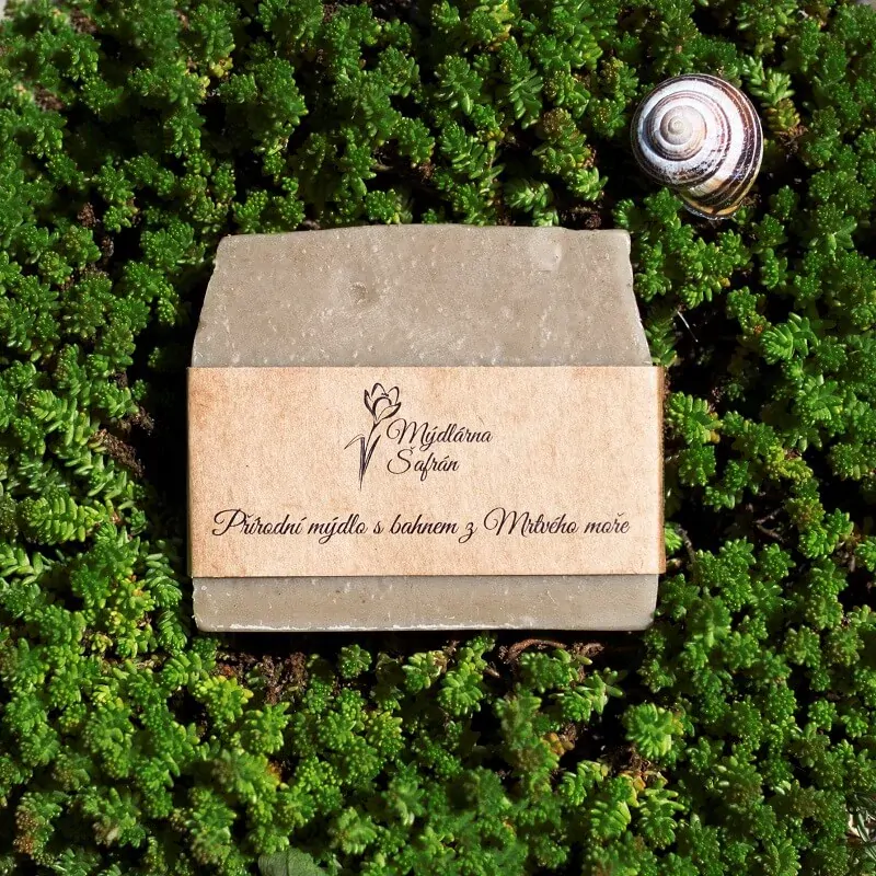 Přírodní mýdlo s bahnem z Mrtvého moře