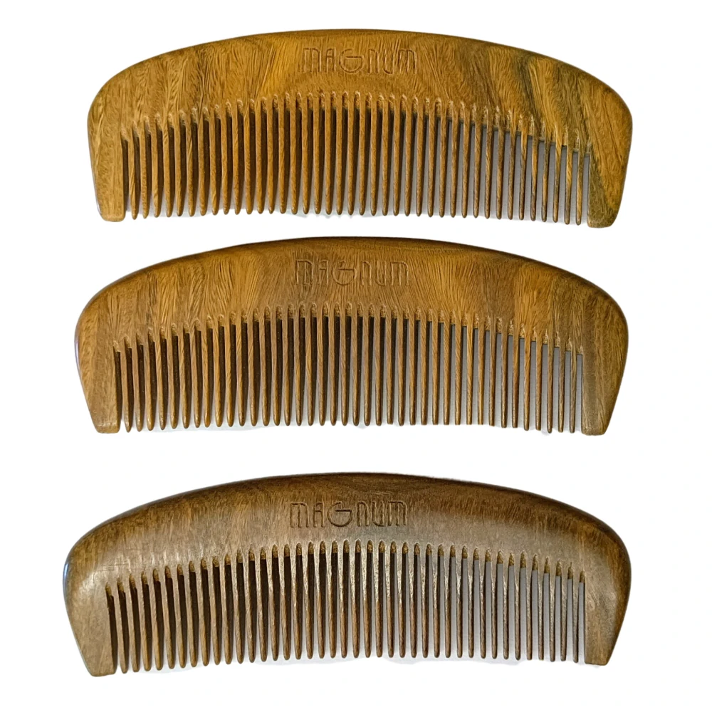 Hřeben z guajakového dřeva - úzké zuby