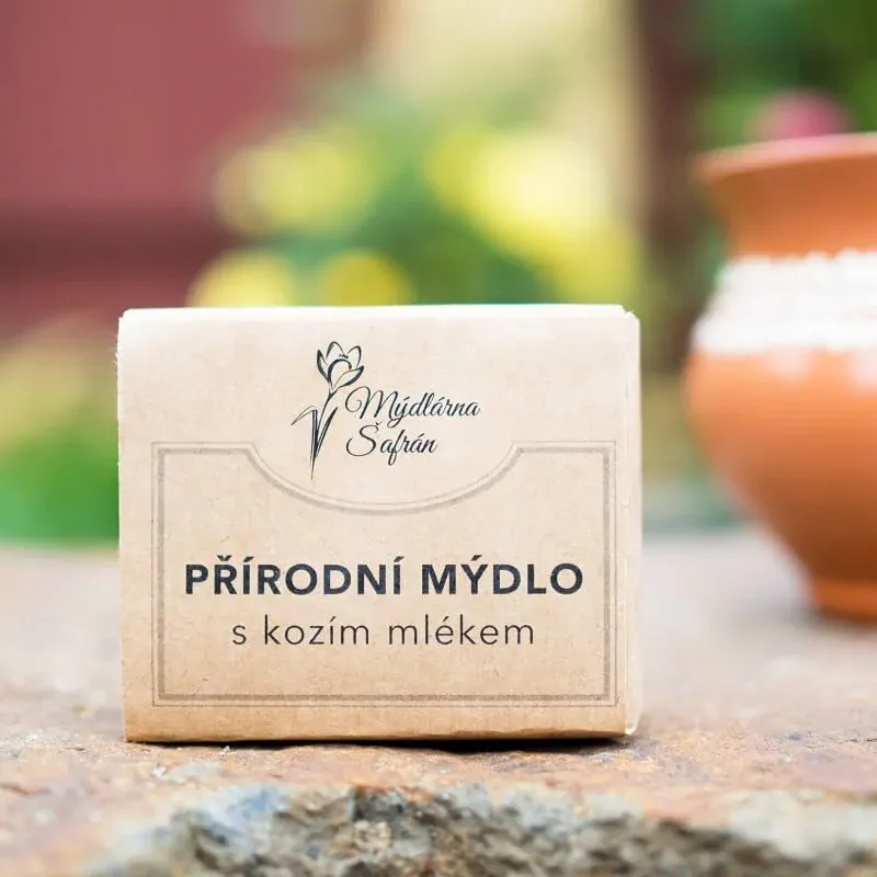 Přírodní mýdlo s kozím mlékem