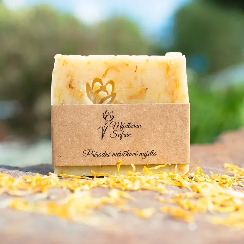 Přírodní měsíčkové mýdlo