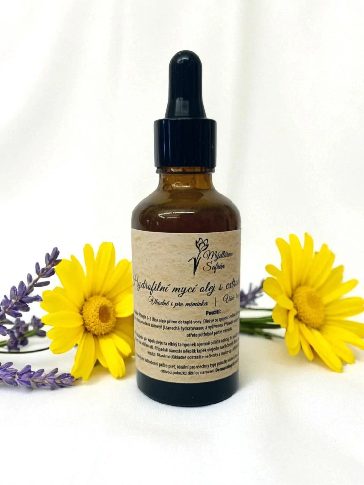 Hydrofilní mycí olej s měsíčkem