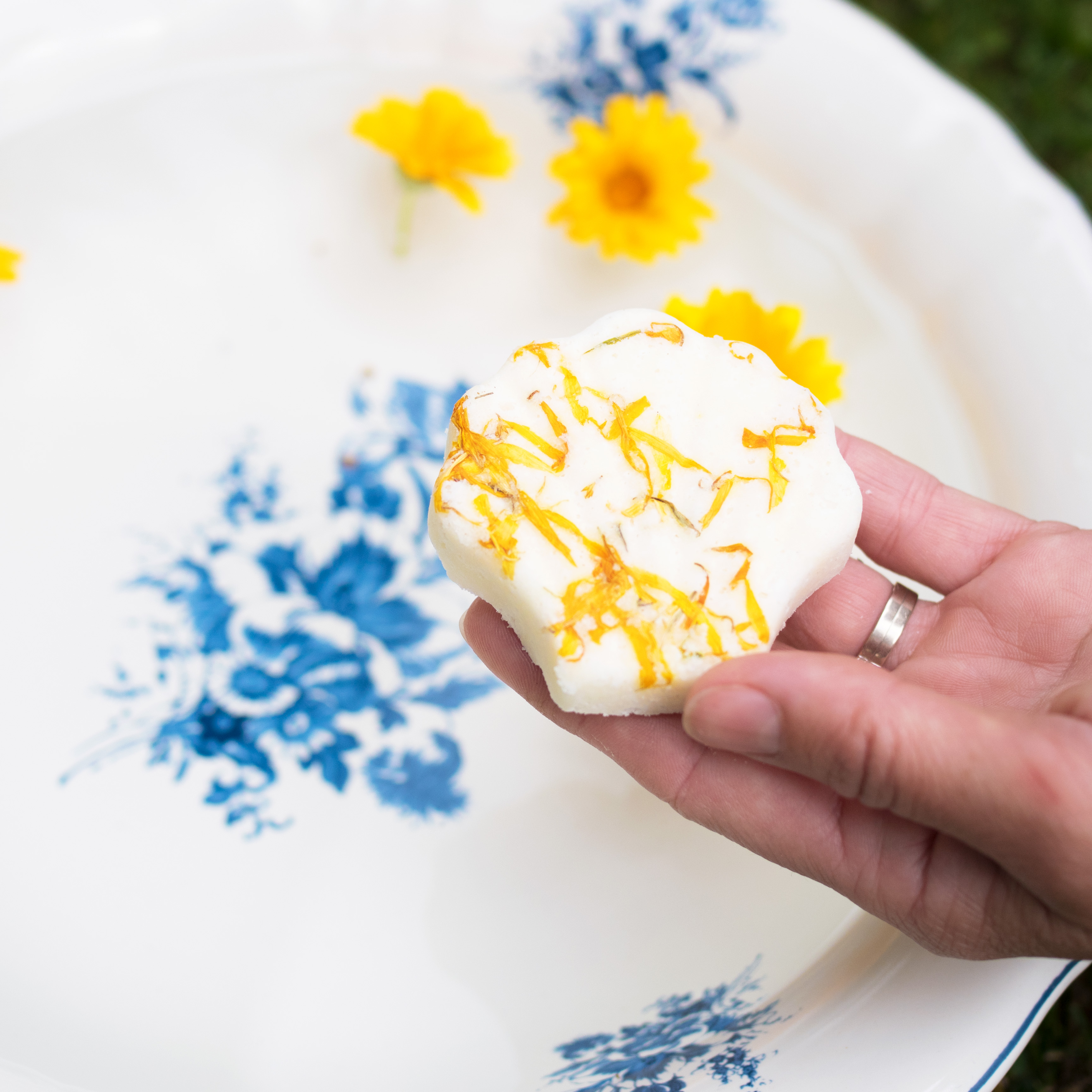 Měsíčková šumivka do koupele