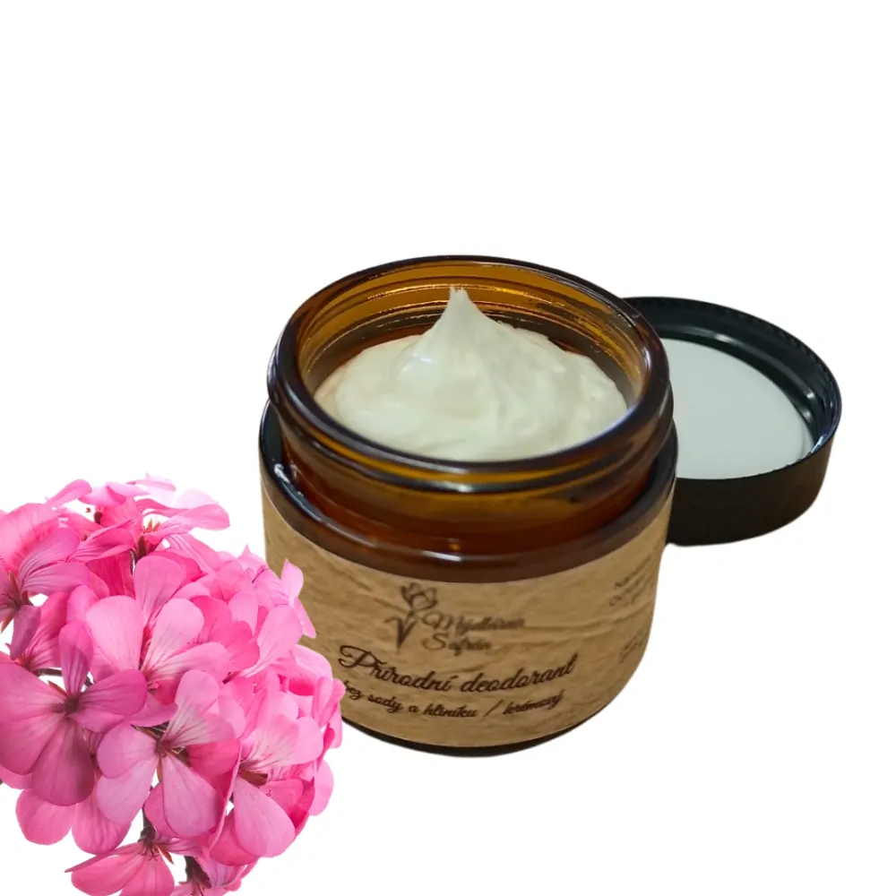Přírodní deodorant pačuli a bergamot- bez sody a hliníku krémový