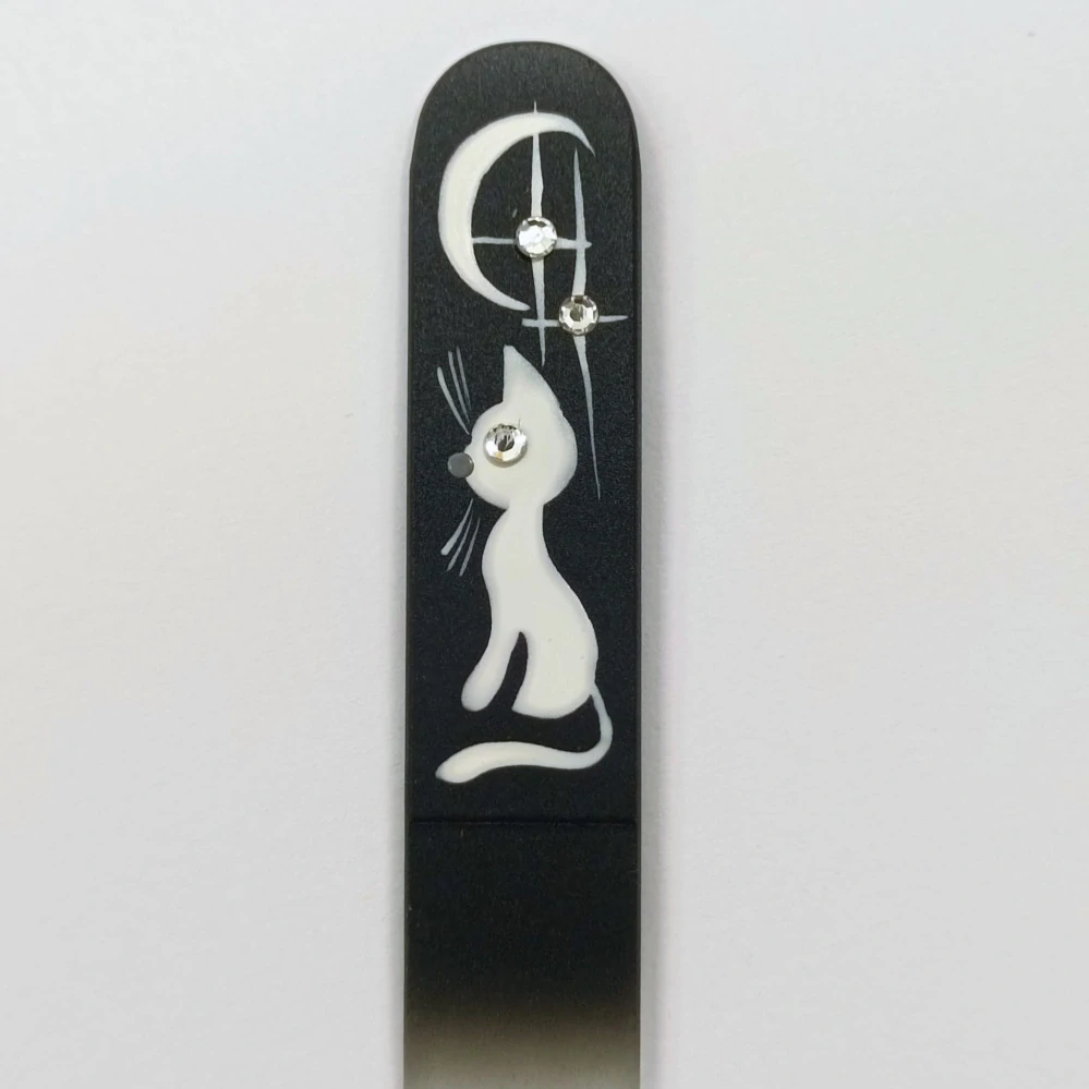 Skleněný pilník na nehty 9 cm